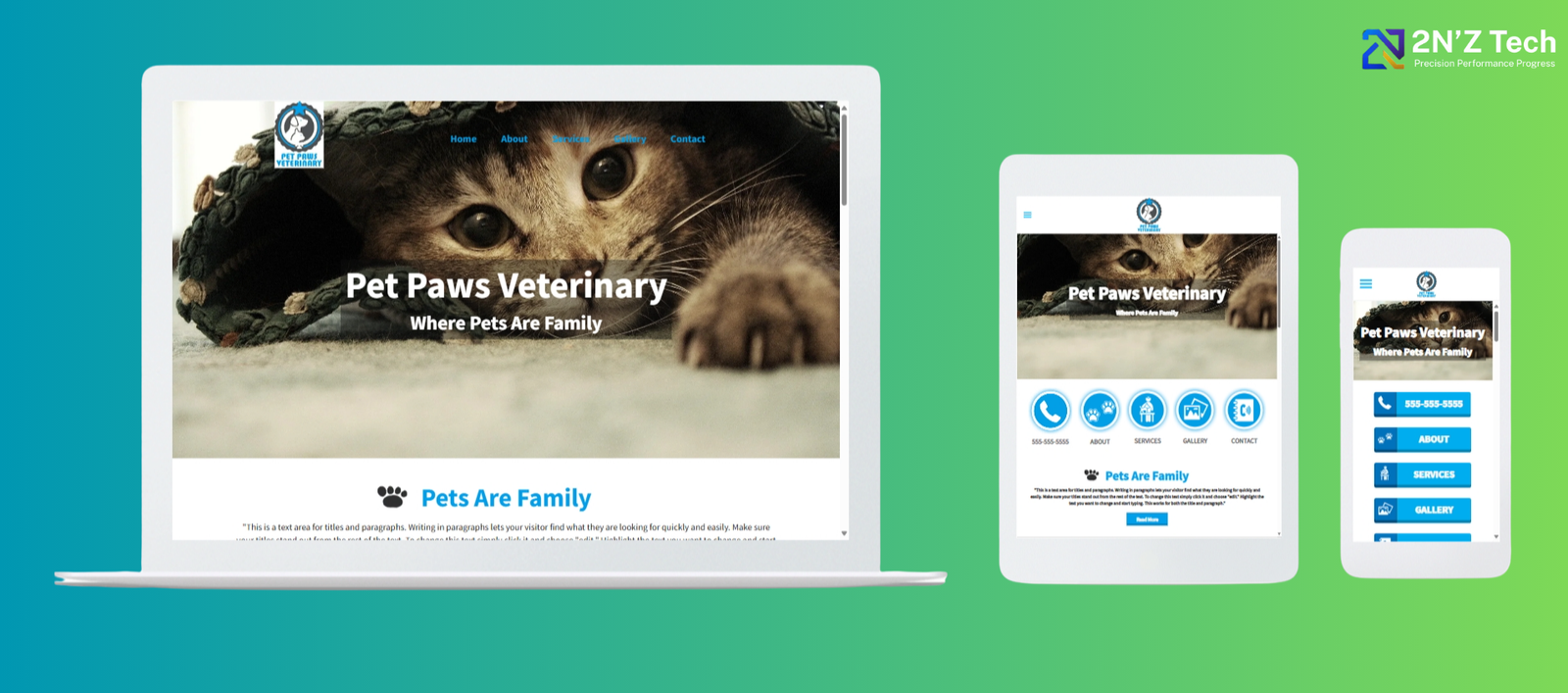 Pet Paws Veterinary Where Pets Are Family - Get Website Now